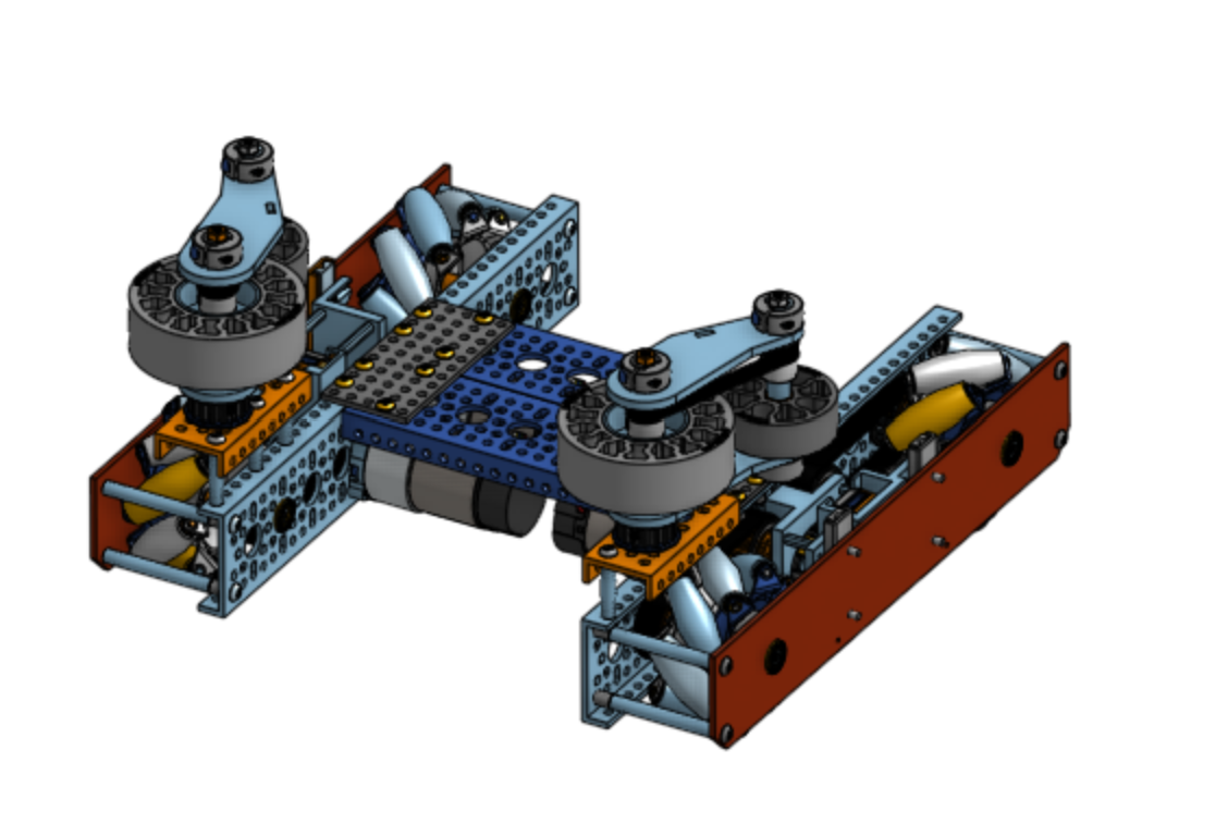 Robot CAD state when Jake joined the team
