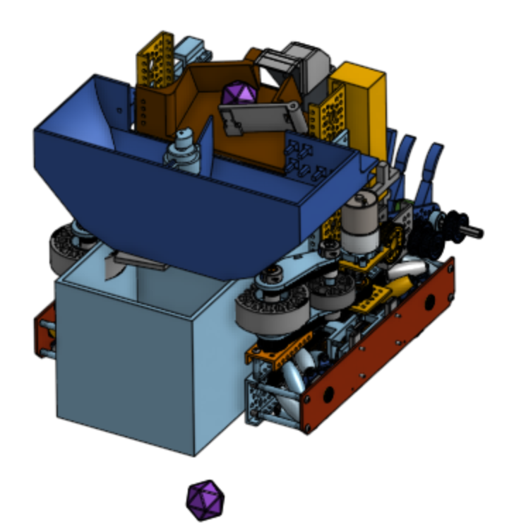 Final robot front view